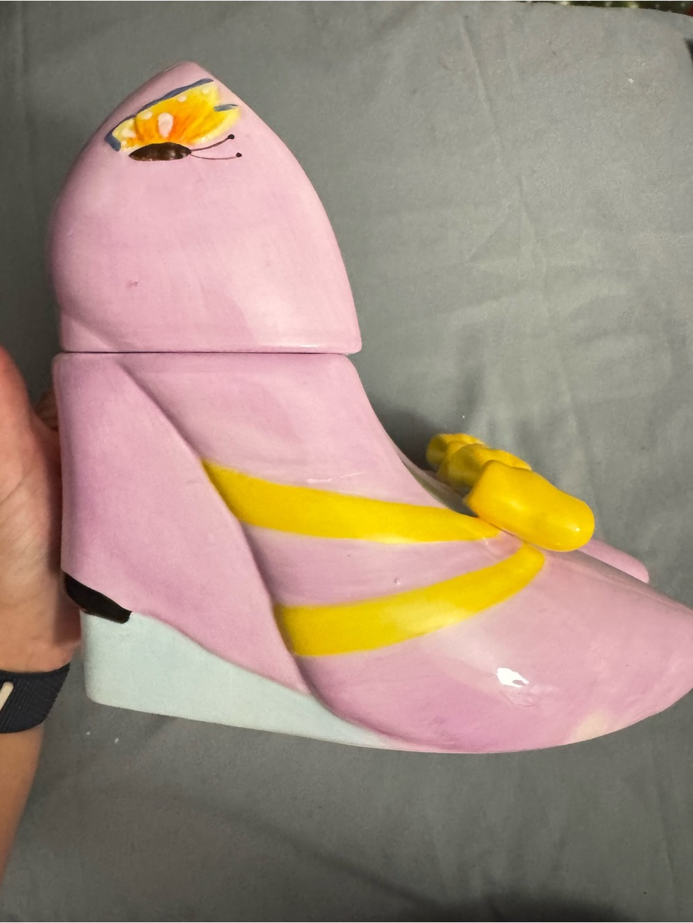 High Heel Cookie Jar